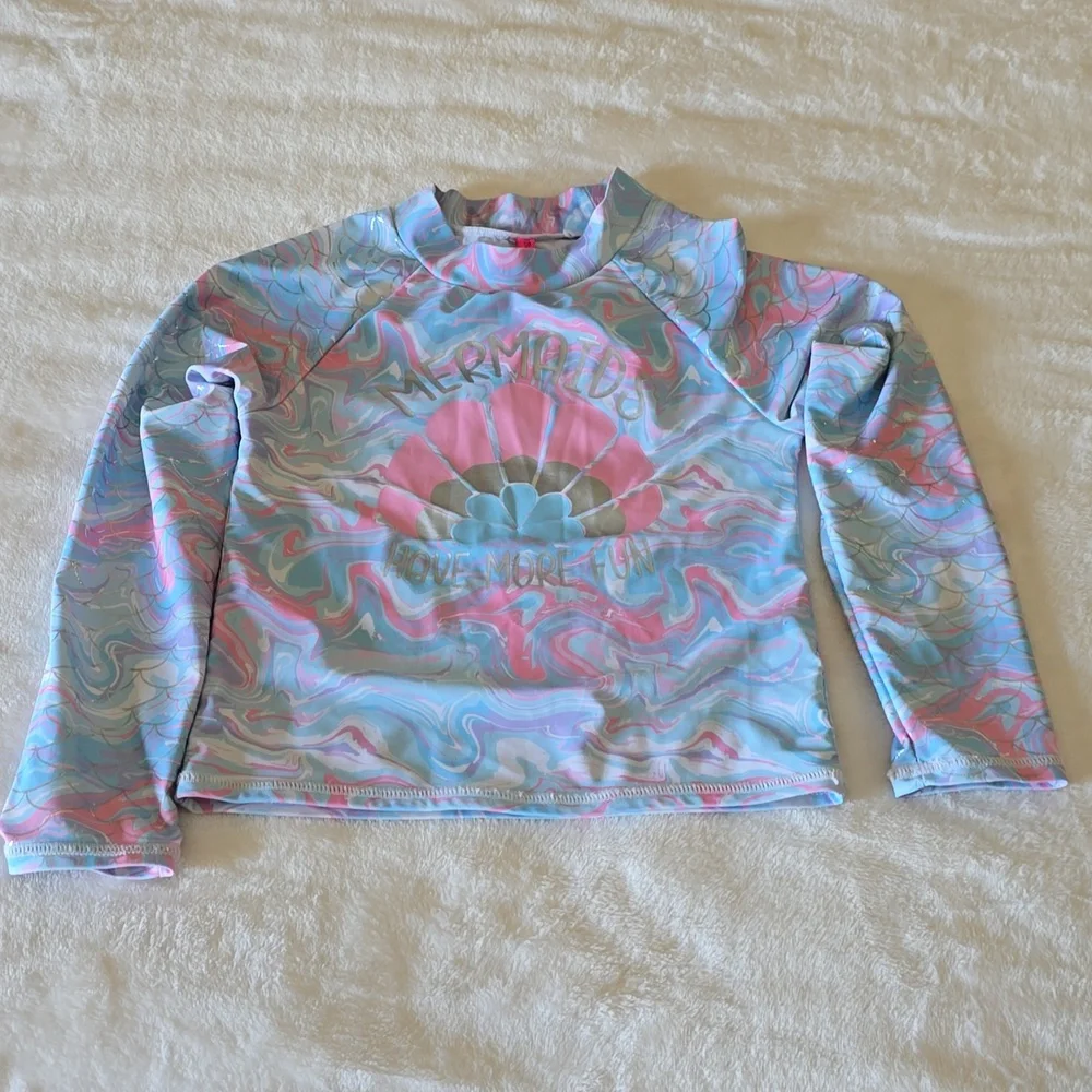 Betsey Johnson Mermaid Swim Top